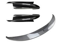 GVGFKPKZAY For B&MW 3 Series E90 E91 E92 E93 M3 2006-2013 Front Bumper Lip Splitter Diffuser Body Kit Spoiler Guard Protector Car Front Bumper Lip Splitter Diffuser(Carbon Look A B)