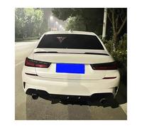 GVGFKPKZAY For B&MW G20 G28 M3 New 3Series 320i 325i 328i 2017-2022 Car Rear Trunk Lip Spoiler Wing Car Rear Bumper Spoiler Diffuser(Carbon fiber pattern)