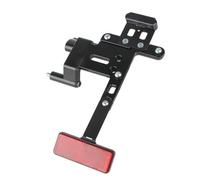 GVGFKPKZAY For B&MW R Nine T Scrambler Racer Pure Urban G S RNINET 5 All Years Motorcycle Side Mount License Plate Light Bracket Motorbike Number Plate Holder