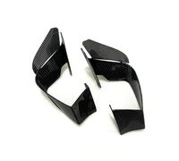 GVGFKPKZAY For B&MW S1000RR 2015-2018 Motorcycle Fairing Fixed Wing Aerodynamic Winglet Motorcycle Front Spoiler Aerodynamic Wing(Carbon fibre)