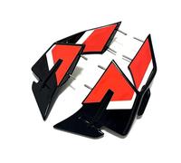 GVGFKPKZAY For B&MW S1000RR 2019-2024 Motorcycle Accessories Fixed Wing Motorcycle Front Spoiler Aerodynamic Wing(23-24 Black-red)