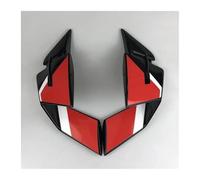 GVGFKPKZAY For B&MW S1000RR M1000RR 2019-2024 Motorcycle Fairing Side WINGLET KIT Motorcycle Front Spoiler Aerodynamic Wing(Red)
