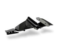 GVGFKPKZAY For CBR650R 2017-2025 Motorcycle Fairing Aerodynamic Winglets Cover Motorcycle Front Spoiler Aerodynamic Wing(B-Carbon)