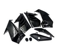 GVGFKPKZAY For CBR650R Cbr650r 2018-2023 Motorcycle Front Wind Fin Spoiler Accessories Motorcycle Front Spoiler Aerodynamic Wing(Matte black)