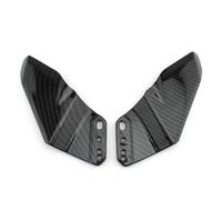GVGFKPKZAY For CFMOTO 250SR Motorcycle Fairing Front Winglet Aerodynamic Accessories Motorcycle Front Spoiler Aerodynamic Wing(Carbon Fiber)