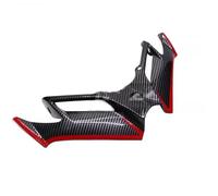 GVGFKPKZAY For CFMOTO 450SR 2022 2023 Motorcycle Aerodynamic Spoiler Motorcycle Front Spoiler Aerodynamic Wing(Carbon Red)