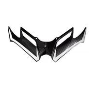 GVGFKPKZAY For CFMOTO 450SR 2022 2023 Motorcycle Aerodynamic Spoiler Motorcycle Front Spoiler Aerodynamic Wing(Carbon White)