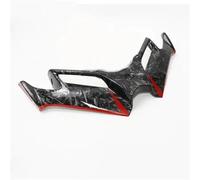 GVGFKPKZAY For CFMOTO 450SR 2022 2023 Motorcycle Aerodynamic Spoiler Motorcycle Front Spoiler Aerodynamic Wing(Forge Red)