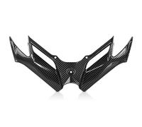 GVGFKPKZAY For CFMOTO 450SS 2024 450SR 2022-2023 Motorcycle Wings Spoiler Fairing Motorcycle Front Spoiler Aerodynamic Wing(Matte carbon fiber)