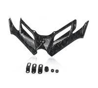GVGFKPKZAY For CFMOTO 450SS 450SR 2022-2024 CF MOTO 250SR 300SR Motorcycle Front Fairing Aerodynamic Winglets Dynamic Wing Motorcycle Front Spoiler Aerodynamic Wing(Carbon fiber)