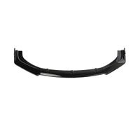 GVGFKPKZAY For Civic X FC FK 10th Gen 2016 2017 2018 2019 2020 Front Bumper Spoiler Splitter Lip Body Decoration Modification Kit Car Front Bumper Lip Splitter Diffuser(Matte black)