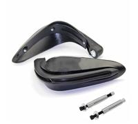GVGFKPKZAY For Dirt Bike Street Bike MX ATV Dual Road Suzuki SV650 Y&AMAHA Ducati Motorcycle Matte Handlebar Handguard Motorcycle Handlebar Hand Guard(Without riser)