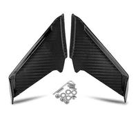 GVGFKPKZAY For Ducati 899 959 1199 1299 848 1098 Panigale V2V4 Motorcycle Front Fairing Protector Wing Cover Motorcycle Front Spoiler Aerodynamic Wing(Blac)