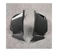 GVGFKPKZAY For Ducati Panigale V2 2020-2023 Motorcycle Side Wings Spoiler Motorcycle Front Spoiler Aerodynamic Wing(Carbon Fiber)