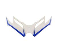 GVGFKPKZAY For GSX250R GSX250 GSX-250R Motorcycle Front Fairing Winglet Aerodynamic Motorcycle Front Spoiler Aerodynamic Wing(White Blue)