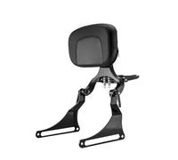 GVGFKPKZAY For Harley Fat Boy Breakout FXBR FLFB FXBRS FLFBS 2018-2024 Multi Purpose Motorcycle Rear Backrest Sissy Bar Motorcycle Driver Rider Backrest(Beige)