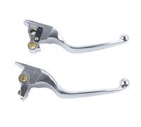 GVGFKPKZAY for Harley Softail Fat Boy 114 Deluxe Heritage Classic FX FLS Slim Street Bob Breakout 2015-2021 Motorcycle Brake Clutch Levers Motorcycle Brake Clutch Levers(Silver)