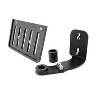 GVGFKPKZAY For Harley Softail Fat Boy Breakout Dyna Street Bob 2018-2022 Motorcycle Side Mount License Plate Holder Bracket Motorbike Number Plate Holder