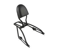 GVGFKPKZAY For Harley Street 500 750 XG500 XG750 2015-2022 Motorcycle Sissy Bar Luggage Rack Backrest Pad Motorcycle Driver Rider Backrest(Beige)