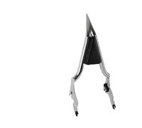 GVGFKPKZAY For Harley Touring 2009-2020 Motorcycle 16 Inch Detachable Passenger Rear Backrest Sissy Bar Motorcycle Driver Rider Backrest(Chrome)