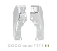 GVGFKPKZAY For Harley Touring Electra Street Glide Road King FLTRX 2001-23 24-Up Motorcycle Air Deflector Motorcycle Front Spoiler Aerodynamic Wing(Chrome 24-Up)