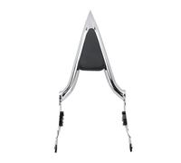 GVGFKPKZAY For Harley Touring Road King CVO Road Street Glide 2009-2023 Motorcycle 16'' Detachable Rear Passenger Backrest Motorcycle Driver Rider Backrest
