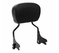GVGFKPKZAY For Harley Touring Road King Street Electra Glide 1997-2008 Motorcycle Passenger Backrest Motorcycle Driver Rider Backrest(Beige)