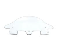 GVGFKPKZAY For Indian Chieftain Highway Master Motorbike Front Windshield Wind Deflector Windscreen Front Windshield Motorcycle Windscreen(Glass White)