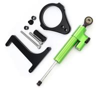 GVGFKPKZAY For Inokim OX Sub13 Steering Damper Stabilize Bracket Motorcycle Steering Damper Stabilizer(Green set)