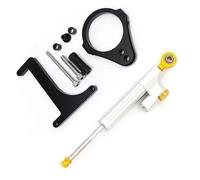 GVGFKPKZAY For Inokim OX Sub13 Steering Damper Stabilizer Bracket Motorcycle Steering Damper Stabilizer(Silver B set)