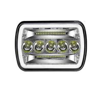 GVGFKPKZAY For J&eep Wrangler YJ Cherokee XJ Comanche MJ S10 Blazer Express Savana Van Truck 1984-2017 Car Front Headlights Car Headlamp Assembly(Type A 1 PCS)
