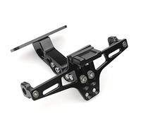 GVGFKPKZAY For Kawasaki NINJA 250R 300 400 Versys 650 1000 Z750 Z650 Z800 Z900 RS Z1000 SX ZX10R ER6N F Rear License Plate Holder Motorbike Number Plate Holder(Beige)