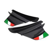 GVGFKPKZAY For Kawasaki Ninja 650 400 300 250 H2R ZX-14R ZX-10R ZX-6R Z H2 Ninja 1000SX Motorcycle Winglet Aer Motorcycle Front Spoiler Aerodynamic Wing(2 Style)
