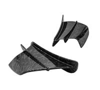 GVGFKPKZAY For Kawasaki Ninja 650 400 300 250 H2R ZX-14R ZX-10R ZX-6R Z H2 Ninja 1000SX Motorcycle Winglet Aer Motorcycle Front Spoiler Aerodynamic Wing(E 3-Green Style)