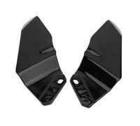 GVGFKPKZAY For Kawasaki Ninja Z800 ZX10R ZX6R 400 300 Z1000SX Ninja650R 250R 500R ZX14R Motorcycle Winglet Fairing Motorcycle Front Spoiler Aerodynamic Wing(Gloss black)