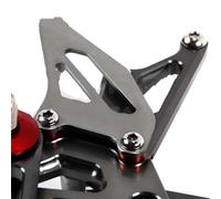 GVGFKPKZAY For KAWASAKI NINJA ZX 6R ZX-636 2016 Motorcycle Adjustable Rear Footrests Motorcycle Foot Rest Pedal(Beige)