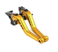 GVGFKPKZAY for Kawasaki NINJA500 Z500 Motorcycle Brake Clutch Lever Motorcycle Brake Clutch Levers(Gold 147MM)
