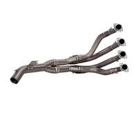 GVGFKPKZAY For Kawasaki Z900 2017-2025 Motorcycle Exhaust Front Link Pipe Motorcycle Exhaust Mid Link Pipe(B)