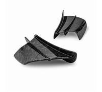 GVGFKPKZAY For Kawasaki ZX-6R ZX-636 ZX6R 2019-2024 Motorcycle Aerodynamic Winglet Fairing Motorcycle Front Spoiler Aerodynamic Wing(Forged-Red)