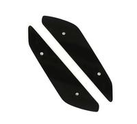 GVGFKPKZAY For KAWASAKI ZX10R ZX-10R 2011-2021 Motorcycle Fixed Winglet Fairing Wing Motorcycle Front Spoiler Aerodynamic Wing(Replace-Black)