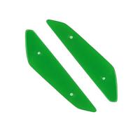 GVGFKPKZAY For KAWASAKI ZX10R ZX-10R 2011-2021 Motorcycle Fixed Winglet Fairing Wing Motorcycle Front Spoiler Aerodynamic Wing(Replace-Green)