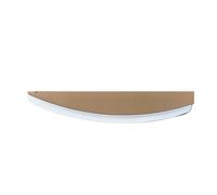 GVGFKPKZAY For M&ercedes For B&enz CLS W219 CLS350 CLS550 2005-2010 Rear Trunk Boot Wing Spoiler Car Rear Bumper Spoiler Diffuser(Silver)