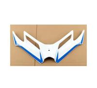 GVGFKPKZAY For Suzuki GSX250R GSX250 GSX-250R 2017-2023 Motorcycle Front Fairing Winglets Aerodynamic Motorcycle Front Spoiler Aerodynamic Wing(White Blue)