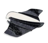 GVGFKPKZAY For Suzuki Gsxr 600/750/1000 Vstrom 650 Burgman 400/650 Gsx S750/S1000 Motorcycles Accessories Fairing Winglets Motorcycle Front Spoiler Aerodynamic Wing(Style6)