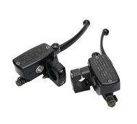 GVGFKPKZAY for Suzuki Intruder 800 1500 Valkyrie GL 1500 VT Shadow Kawasaki Vulcan Motorcycle Brake Master Cylinder Clutch Lever Motorcycle Brake Clutch Levers(1 Pair Black)