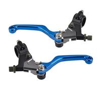 GVGFKPKZAY for Suzuki RM60 RM80 RM125 RM250 RM400 DR125 DR250 DR400 Shorty Motorcycle Brake Clutch Levers Motorcycle Brake Clutch Levers(Blue)