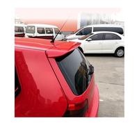 GVGFKPKZAY For VW Golf 4 MK4 1998-2004 Car Rear Roof Spoiler Wing Car Rear Bumper Spoiler Diffuser(Red)