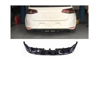 GVGFKPKZAY For VW Golf 7 7.5 Vii MK7 7.5 Gti R Series Hatchback Car Rear Bumper Diffuser Spoiler Car Rear Bumper Spoiler Diffuser(MK7.5 GTI1)