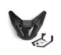 GVGFKPKZAY For XL750 Transalp 2023-2024 Motorcycle Front Fairing Accessory Motorcycle Front Spoiler Aerodynamic Wing(Carbon fiber)