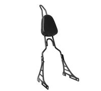 GVGFKPKZAY For XL883C XL883R XL1200R XL1200C XL1200S 1996-2025 Motorcycle Rear Passenger Sissy Bar Backrest With Pad Motorcycle Driver Rider Backrest(Beige)